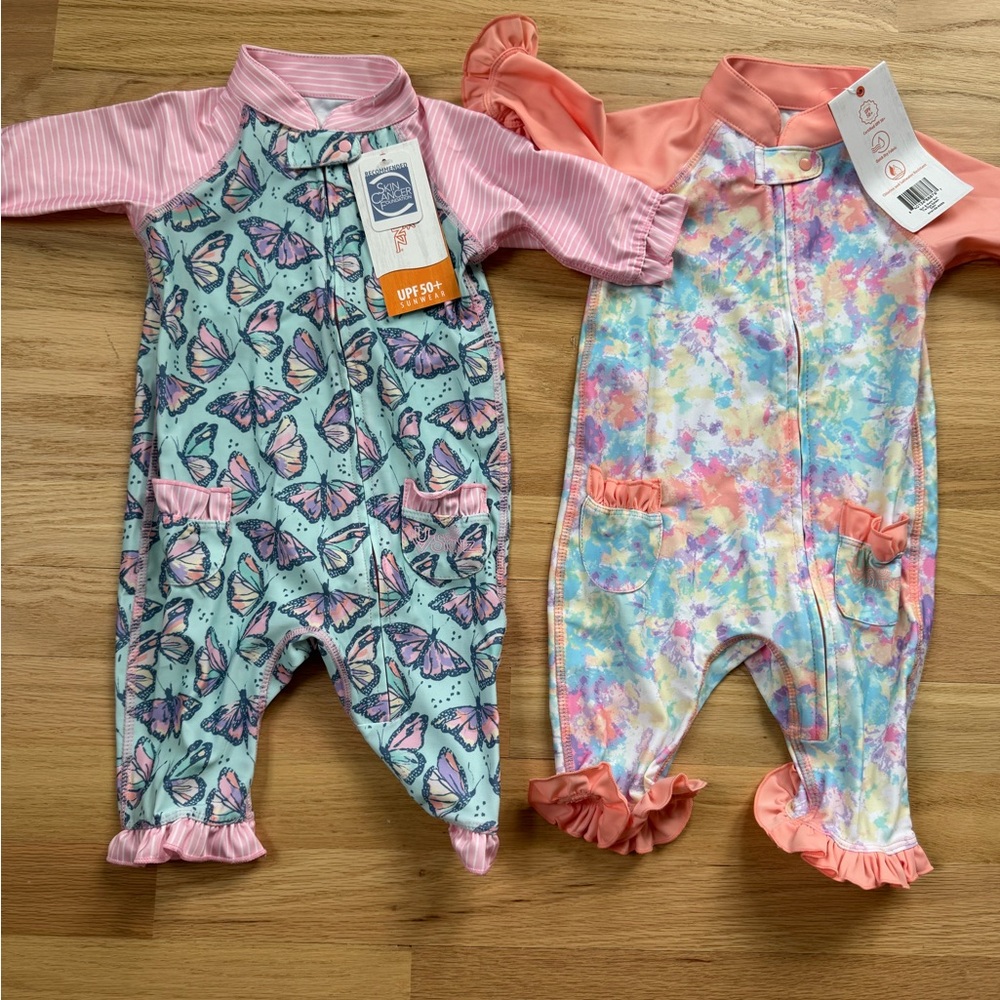UV skinz baby girl bathing suit